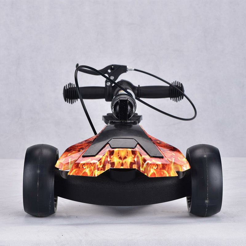 Adjustable Height Kick Scooter Bowlift