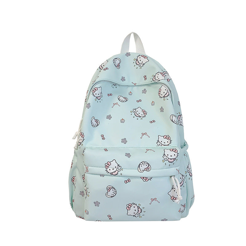 Cute Cartoon Character Print Backpack