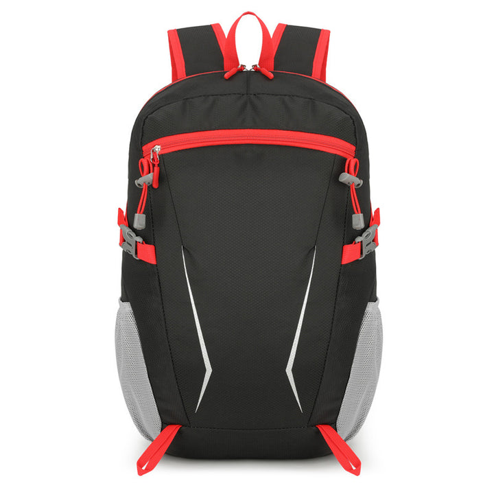 Unisex nan light day backpack with reflective inserts, padded back and side mesh pockets Bowlift