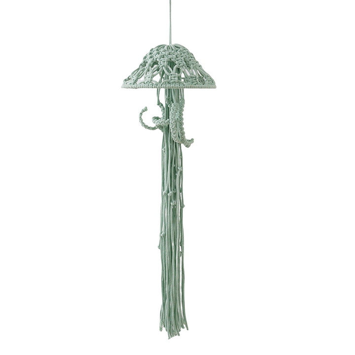 Decorative Macramé Jellyfish Wall Art Bowlift