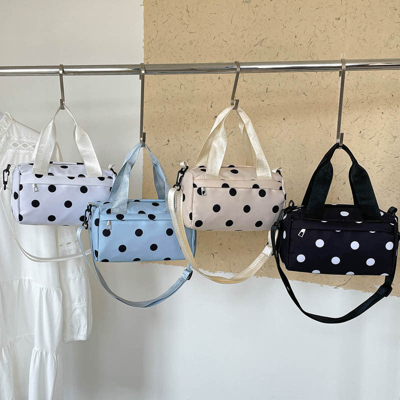 WoChic Polka Dot Mini Satchel Bag Bowlift