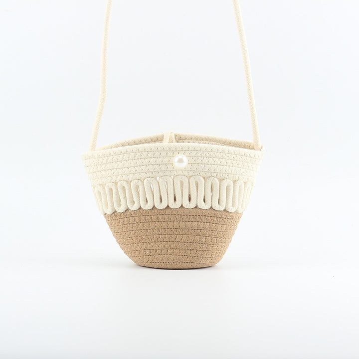 Decorative shoulder bag with colorful accents Bowlift