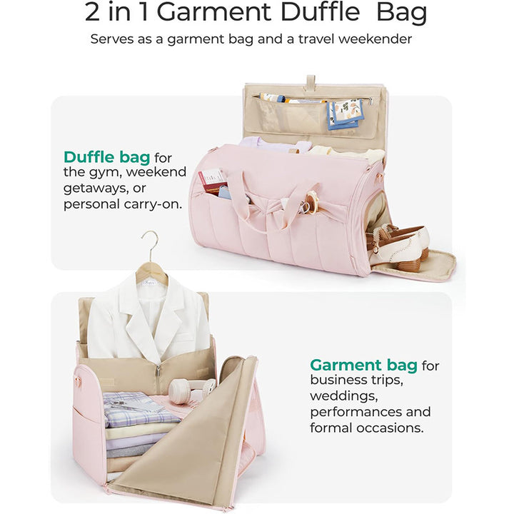 Multifunctional Travel and Business Duffle Bag Bowlift