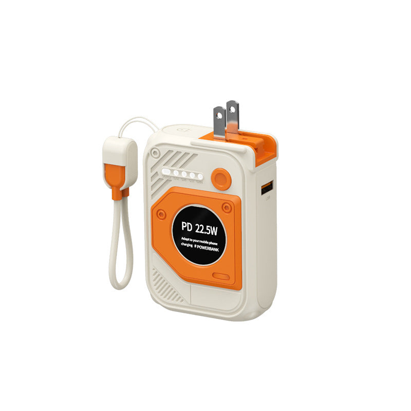 Socket Power Bank with Integrated USB Ports Bowlift