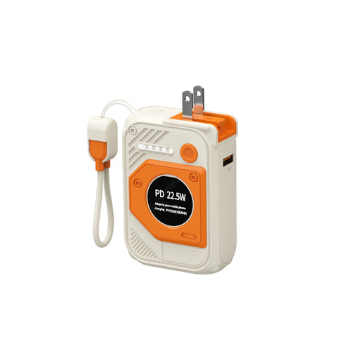 Socket Power Bank with Integrated USB Ports Bowlift