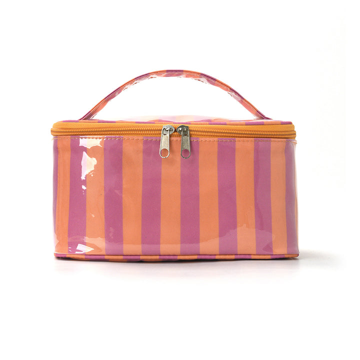 Cosmetic organizer with carry handle and water-repellent coating Bowlift
