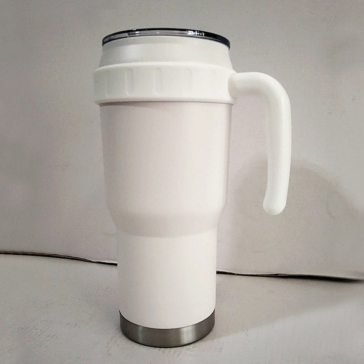 Ladies Insulated Steak and Grill Cup with Practical Carry Handle Bowlift