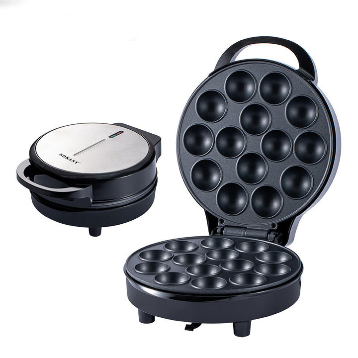 Waffle Cone Baking Machine with Adjustable Temperature Control Bowlift