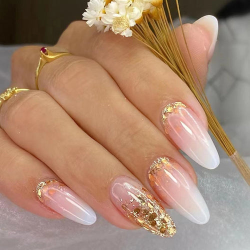 Elegant Glitter Gel Nail Tips Bowlift