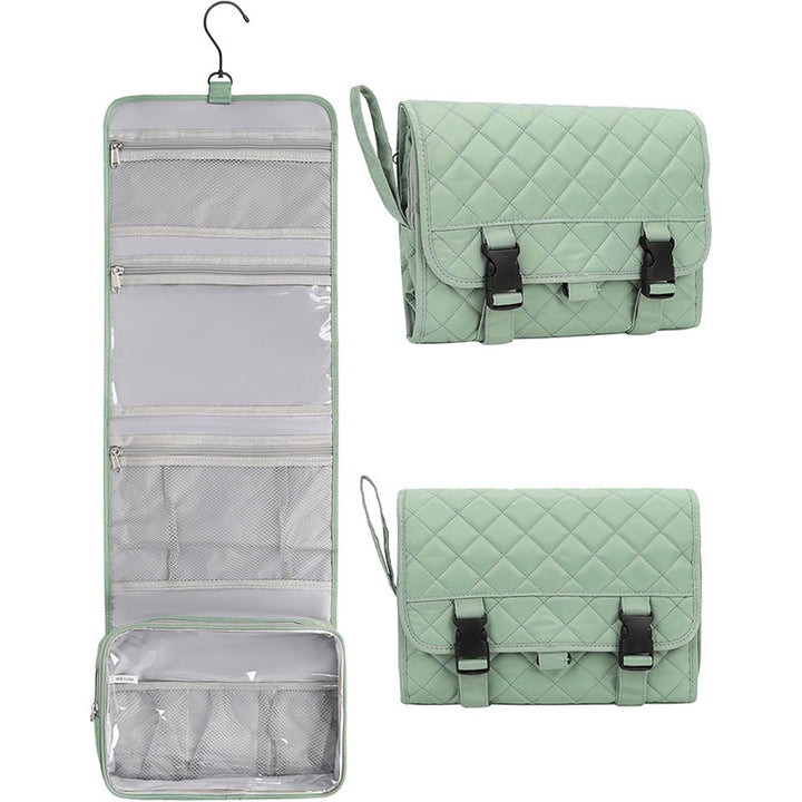 Multifunctional cosmetic bag with hook Bowlift