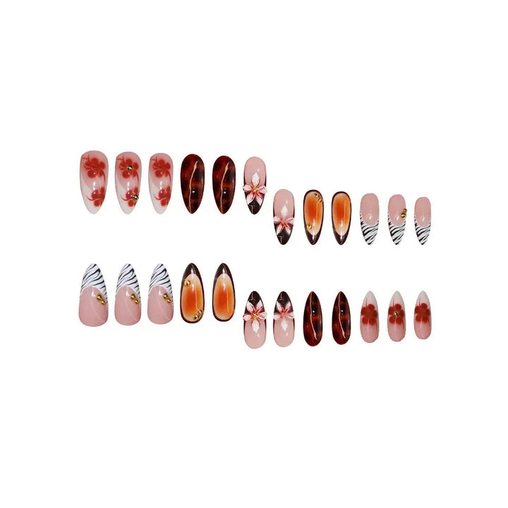 Artistic Floral Nail Enhancement Kit Bowlift