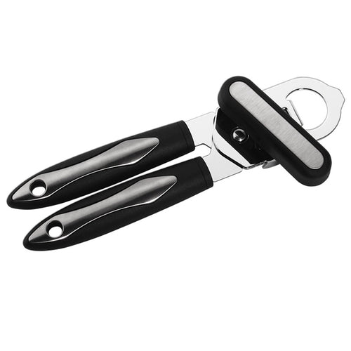 Ergonomic Stainless Steel Can and Bottle Opener Tool Bowlift