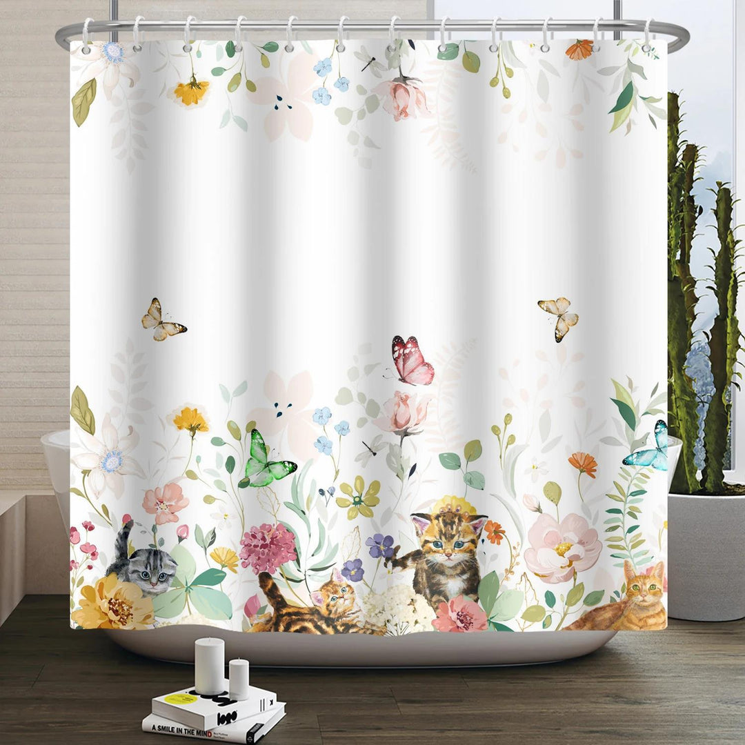 Botanical Garden Shower Curtain Bowlift