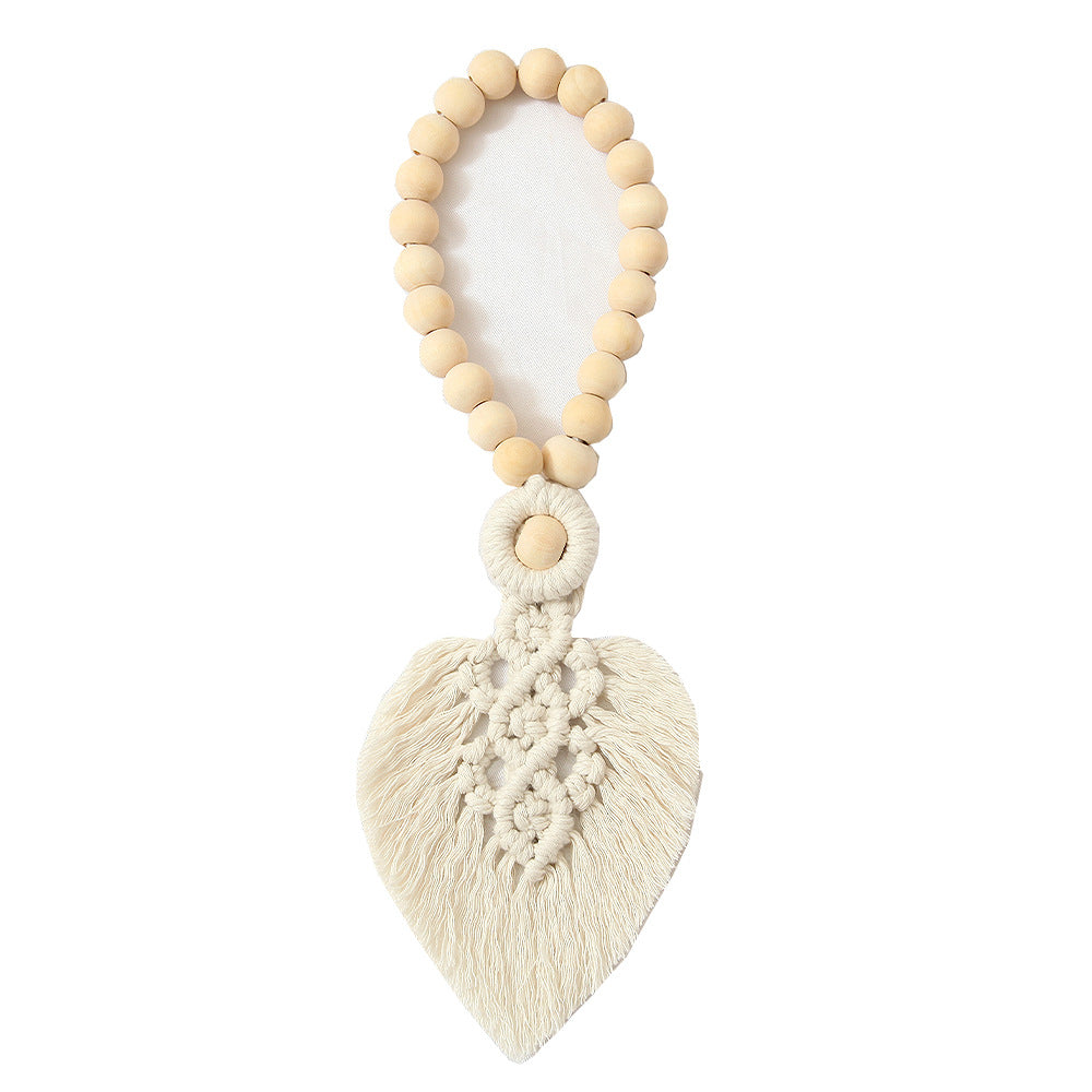 Decorative Macrame Leaf Wall Hanging Bowlift