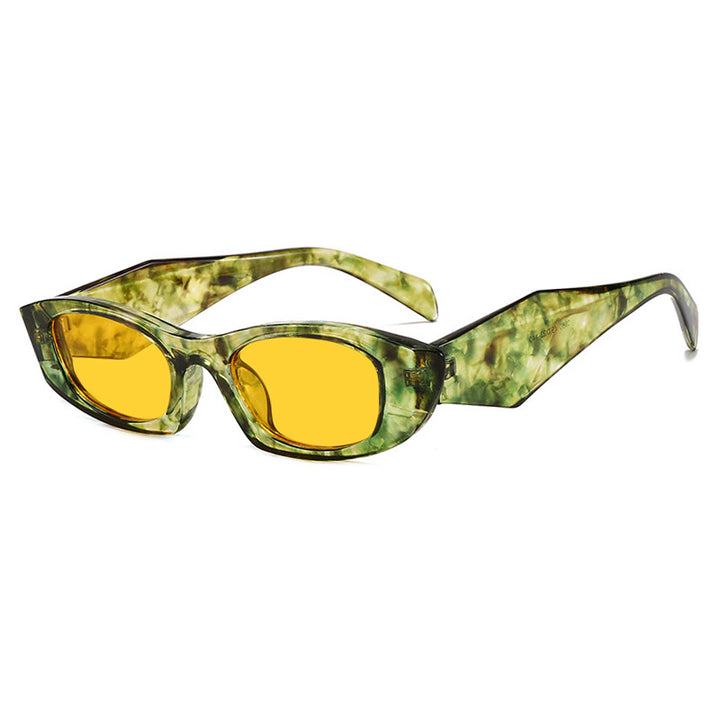 Women's trendy cat-eye sunglasses with unique frame and UV protection Bowlift