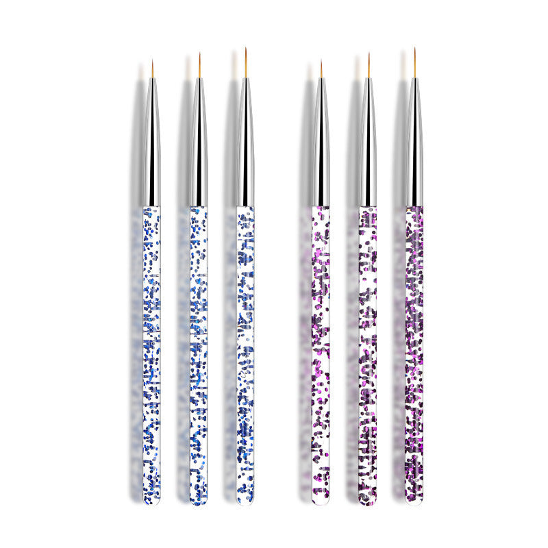 Fine Point Nail Art Detailing Brush Set Bowlift