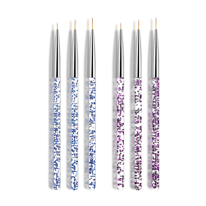 Fine Point Nail Art Detailing Brush Set Bowlift