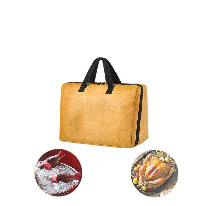 Insulated transport bag for hot food Bowlift