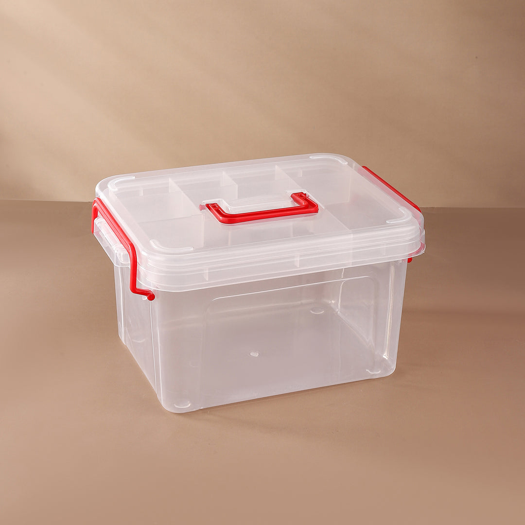 Multi-Compartment Storage Organizer Box Bowlift