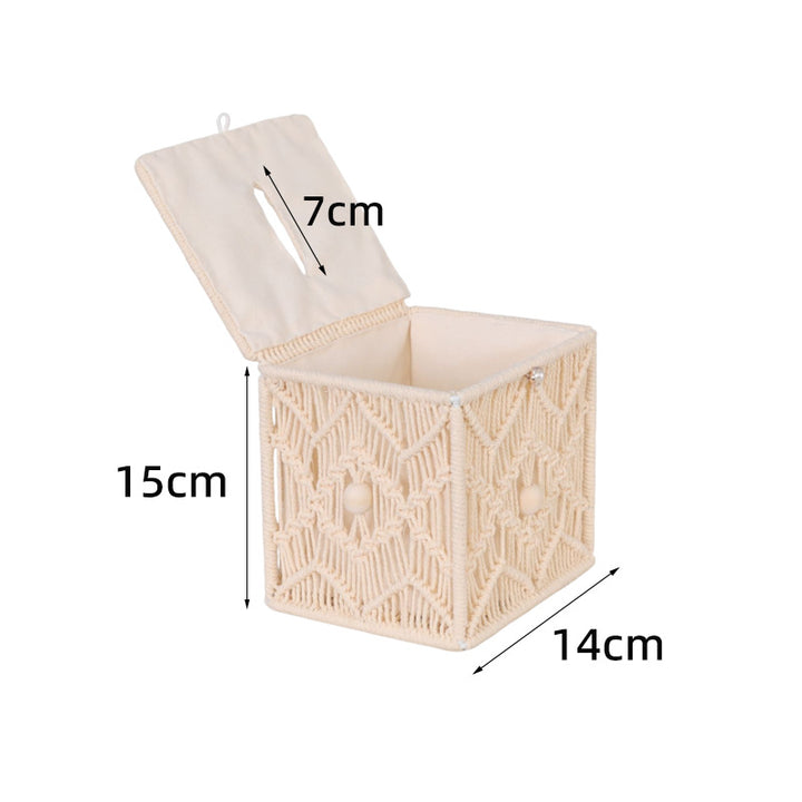 Macrame Storage Box Bowlift