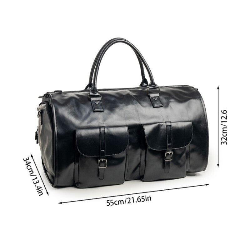 Sporty travel bag with multiple compartments Bowlift