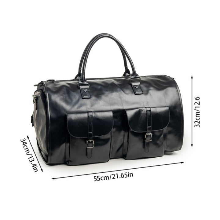 Sporty travel bag with multiple compartments Bowlift