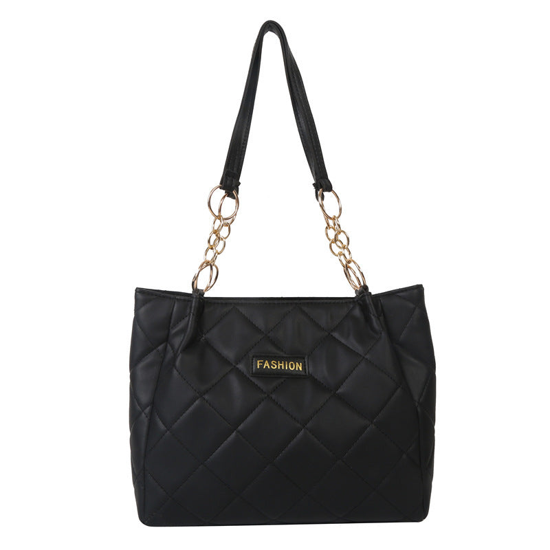 Elegant Quilted Tote Bag Bowlift