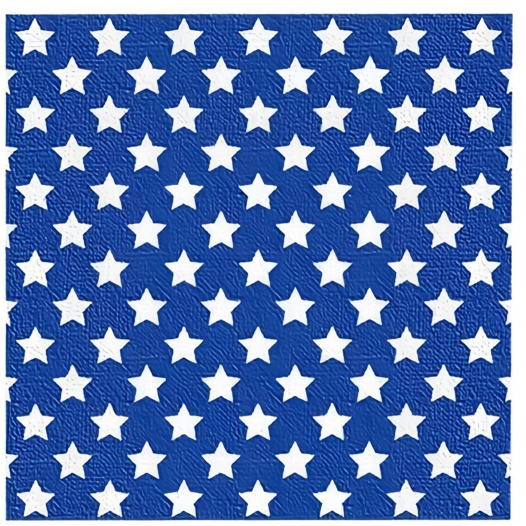 Unisex decorative wrapping paper with star and fireworks pattern, high-gloss roll surface and perforated cutting edge Bowlift