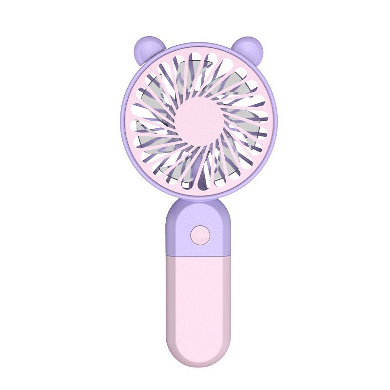 Unisex Portable Rechargeable Handheld Fan Bowlift