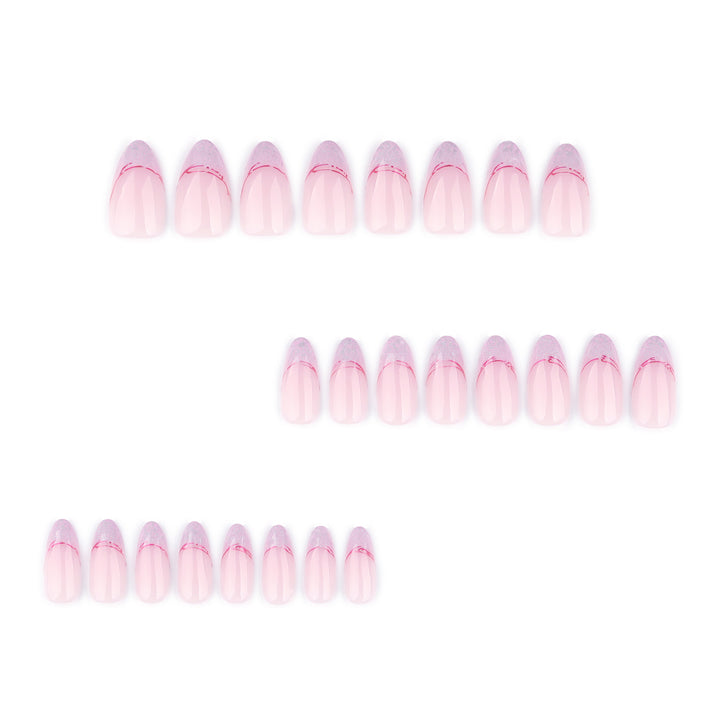 Artful Stiletto Nails with Glitter and Ombre Design Bowlift