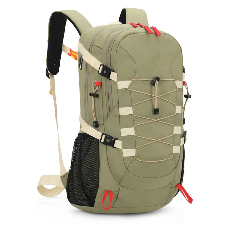 Unisex Outdoor Backpack with multiple compartments and mesh accessories Bowlift