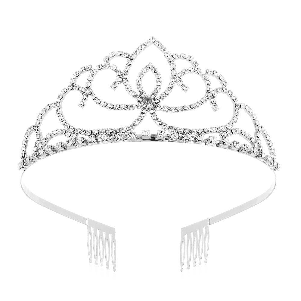 Women's Sparkling Hairstyling Tiara Bowlift