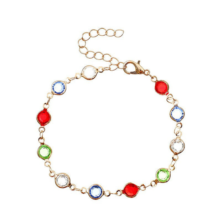 Butterfly and Daisy Charm Anklet Bowlift