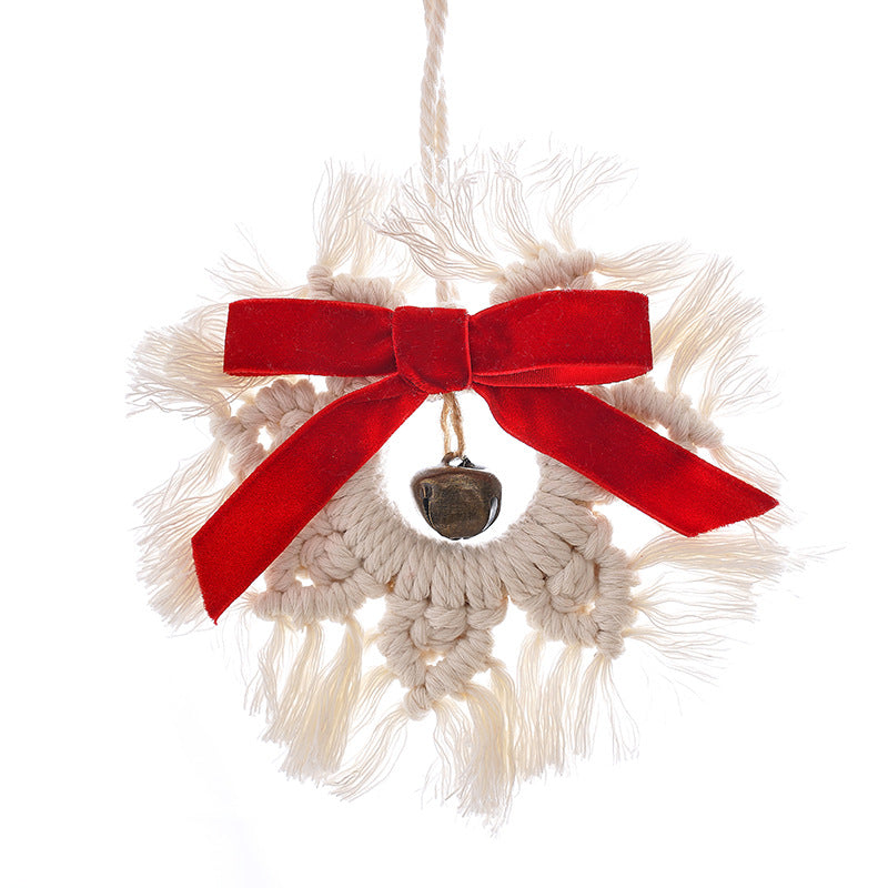 Decorative Macramé Wreath Bowlift
