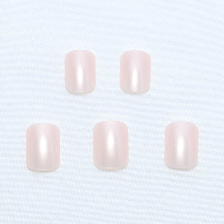 Premium Press-On Nail Kit with Natural Finish Bowlift