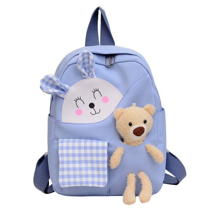 Cute Animal-Themed Plush Backpack Bowlift