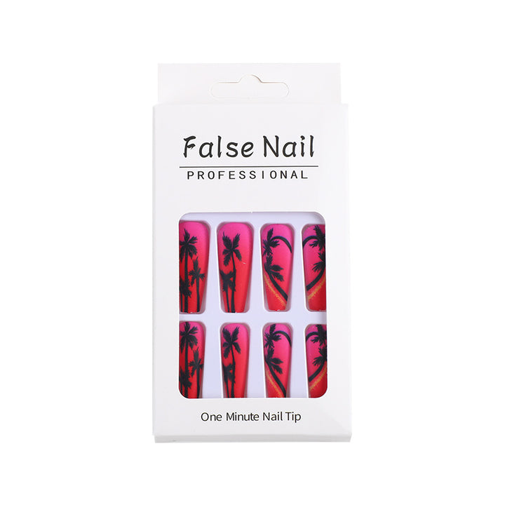 Creative artificial nails in modern palm design Bowlift