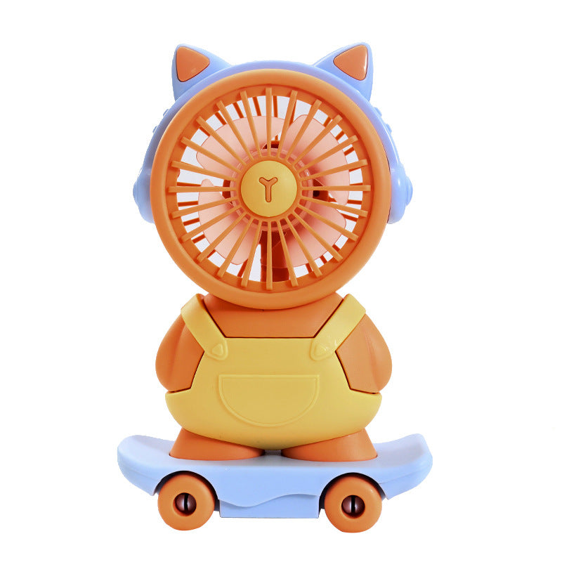 Usb Handy Fan with Cute Animal Design Bowlift