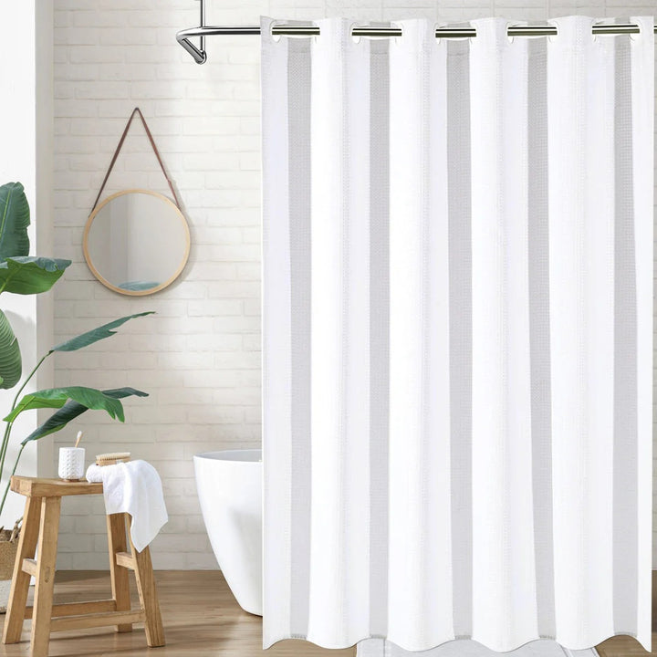 Artistic Floral Shower Curtain Bowlift