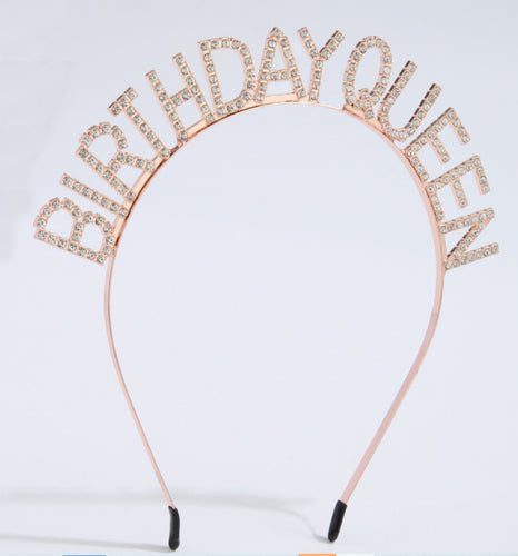 Women's hair accessories with sparkling lettering Bowlift