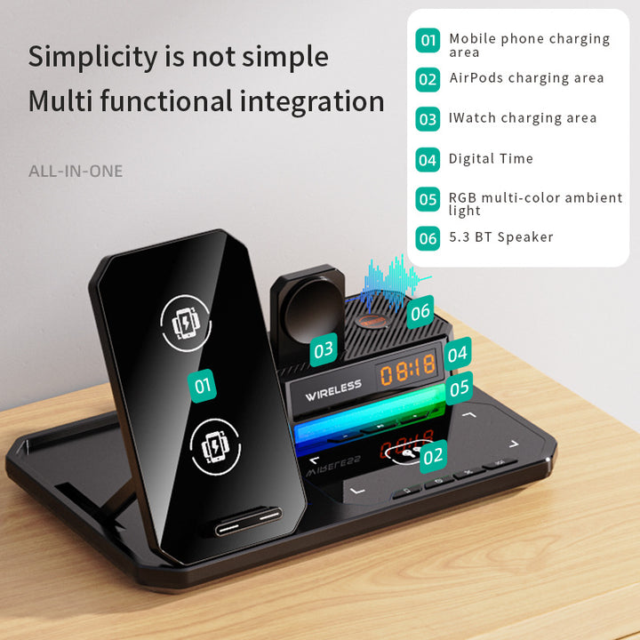 Unisex wireless charging station Bowlift