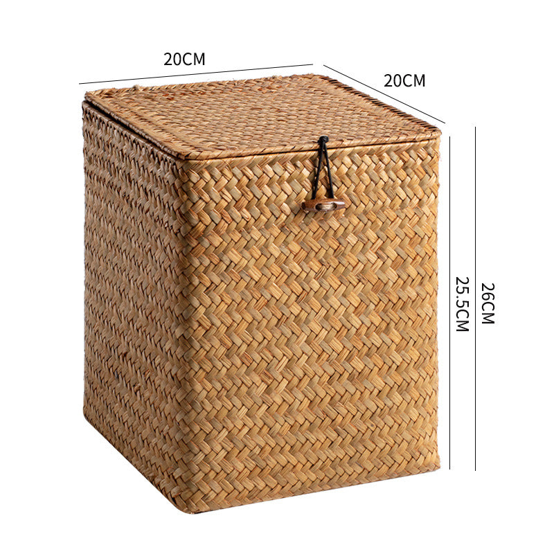 Square Woven Storage Chest Bowlift