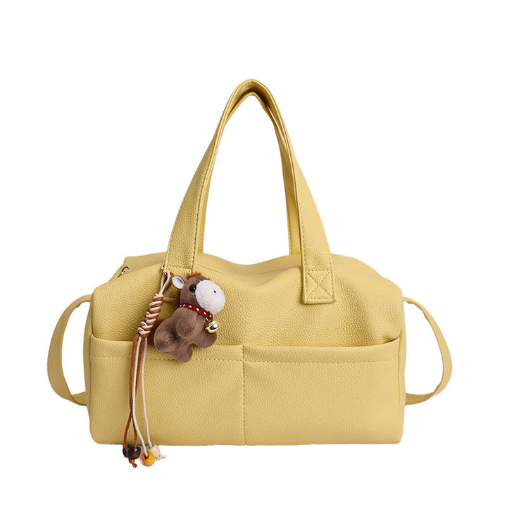 WoVersatile Leather Mini Handheld Bag Bowlift