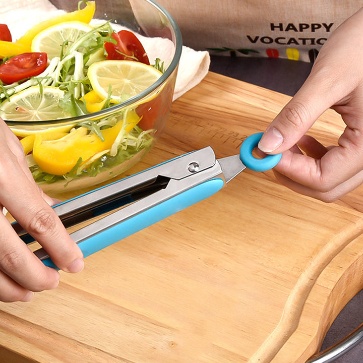 Multifunctional Silicone Kitchen Tongs with Ergonomic Handle Bowlift