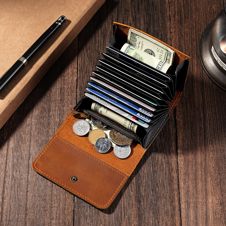 Classic Leather Compartment Wallet