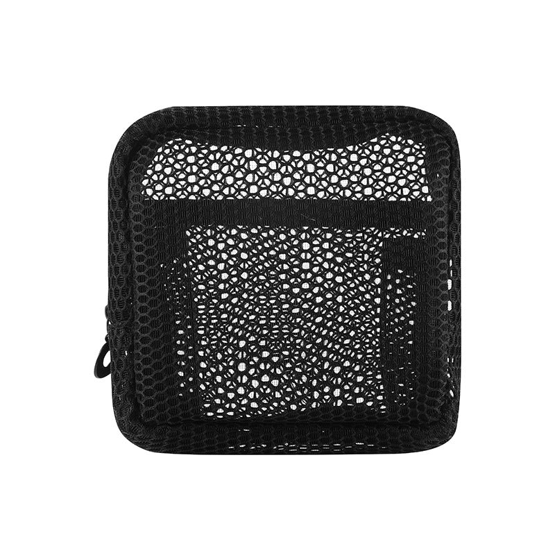 Breathable Mesh Travel Toiletry Organizer Pouch Bowlift