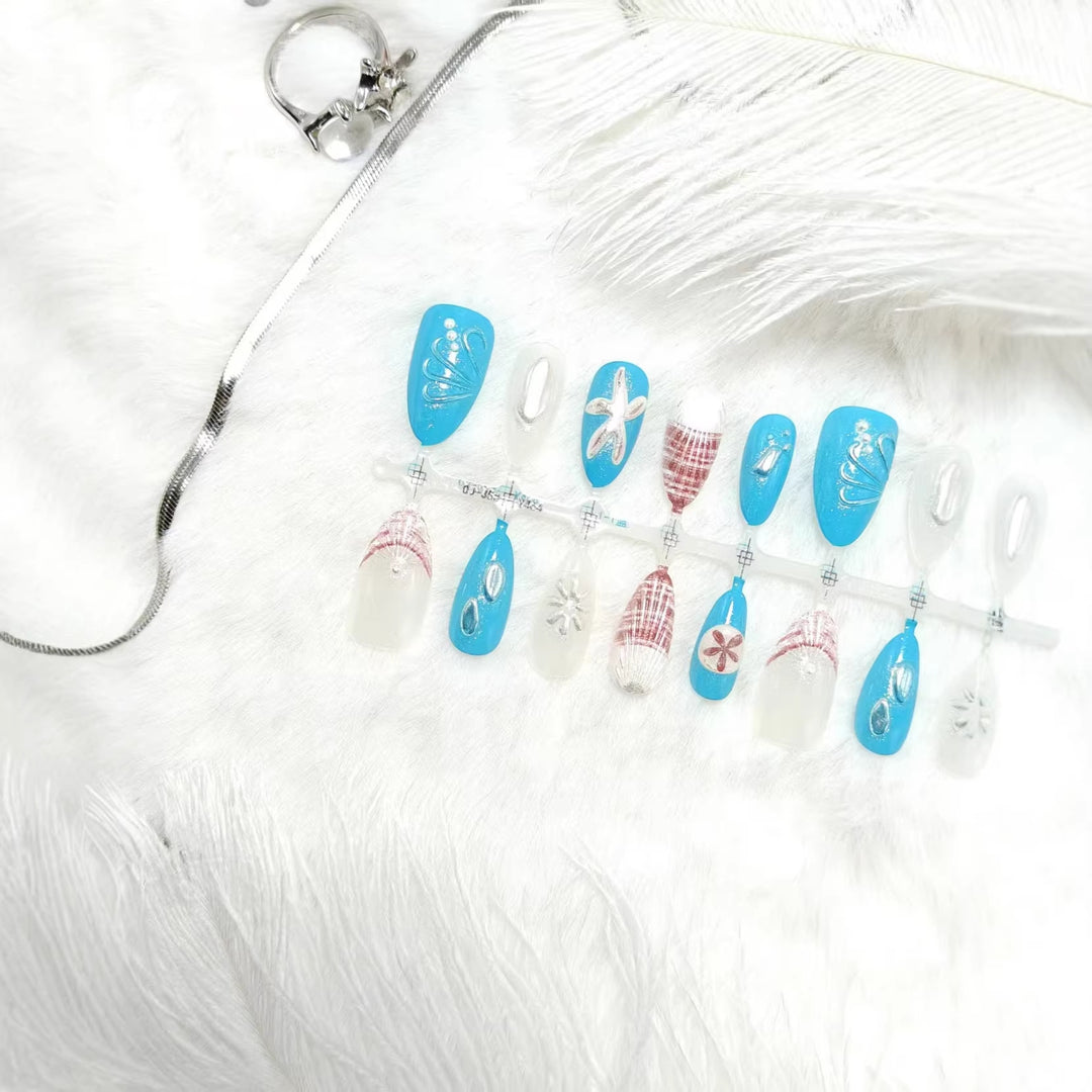 Creative Nail Art Artificial Nails Bowlift