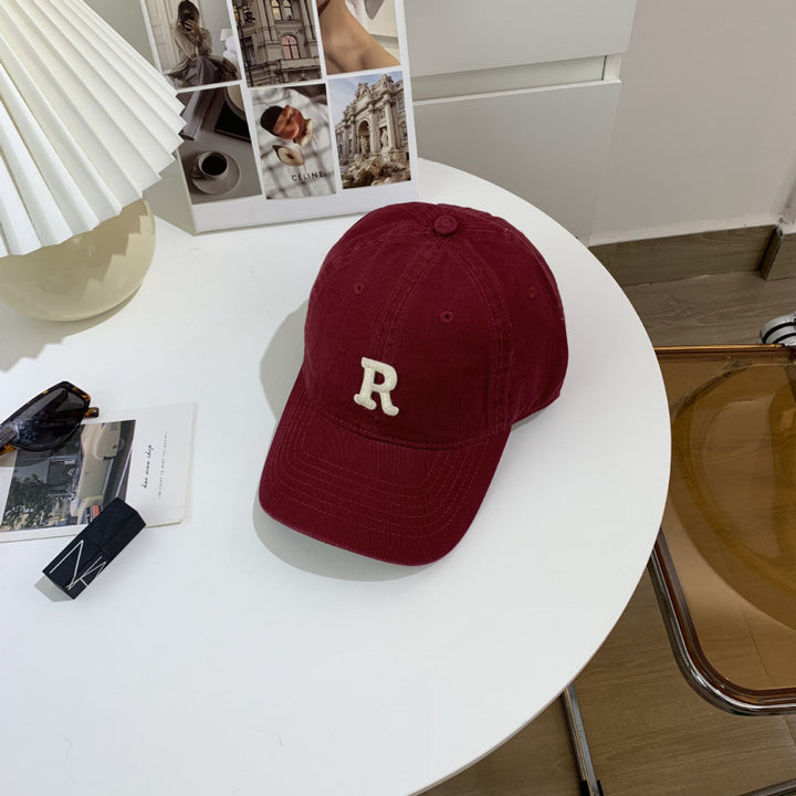 Women's Casual Adjustable Cotton Baseball Cap Bowlift