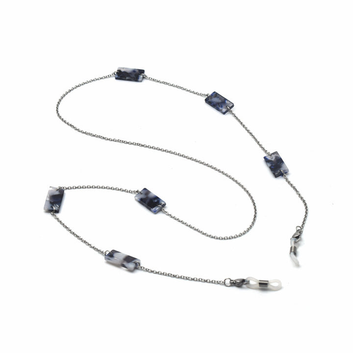 Elegant Bead-Accented Eyewear Holder Chain Bowlift