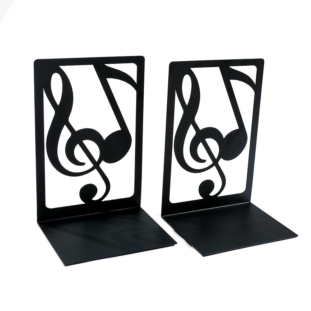 Musical Note Themed Bookends